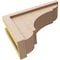 Ekena Millwork 5"W x 15"D x 10"H Classic Bryant Rough Cedar Woodgrain TimberThane Corbel, Primed Tan CORUR05X15X10BRYRCPR - alternate 5